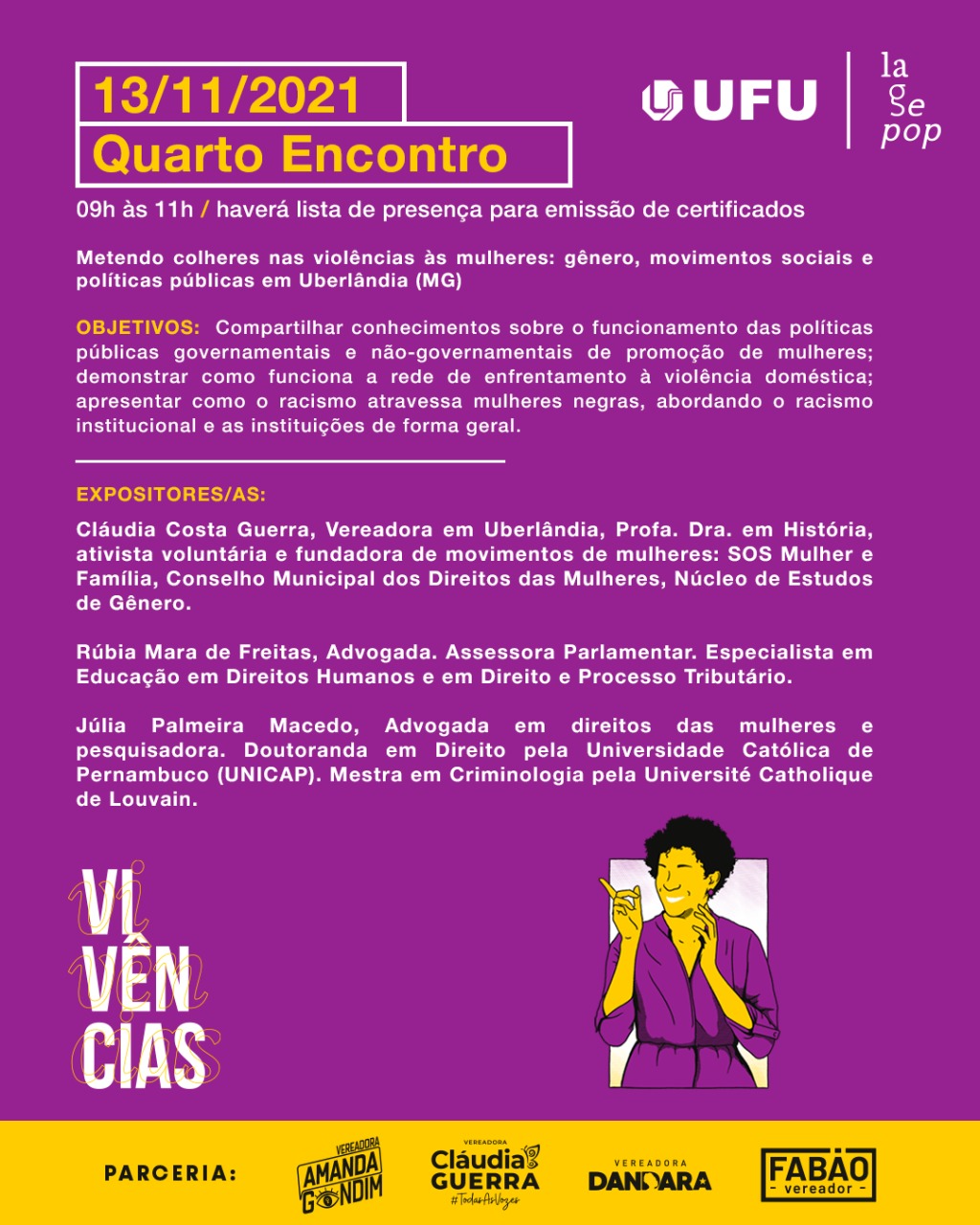 Metendo as Colheres nas Violências às mulheres